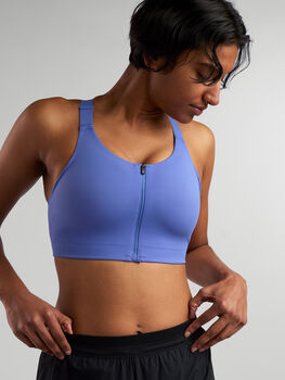 On Running Endurance Front Zip Bra High Impact Bra
