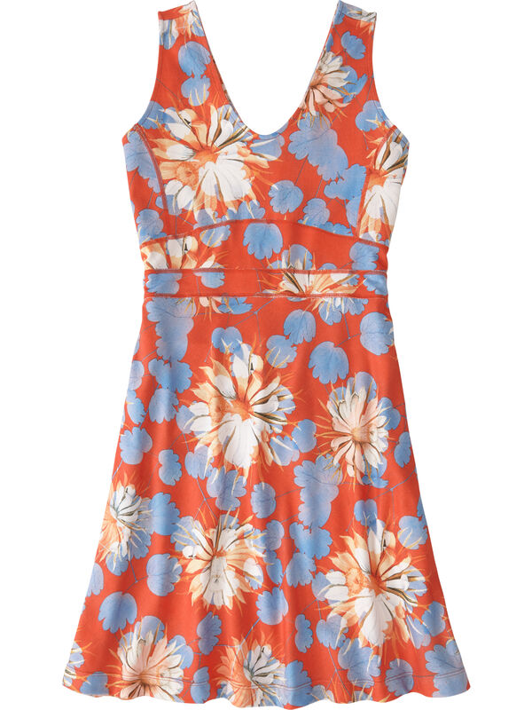 Dream V Neck Dress - Camellia, , original