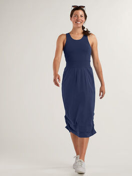 Built In Bra Dress: Limitless Midi