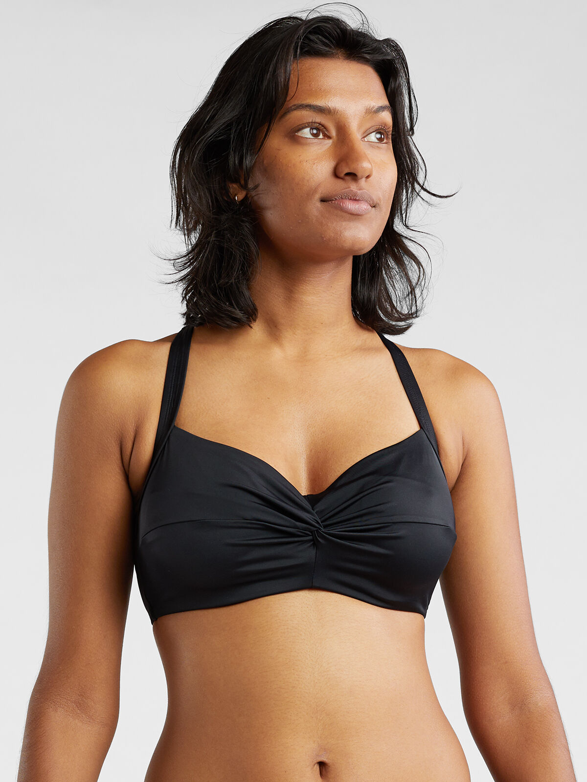 Underwire Bikini Top Pele Solid Title Nine