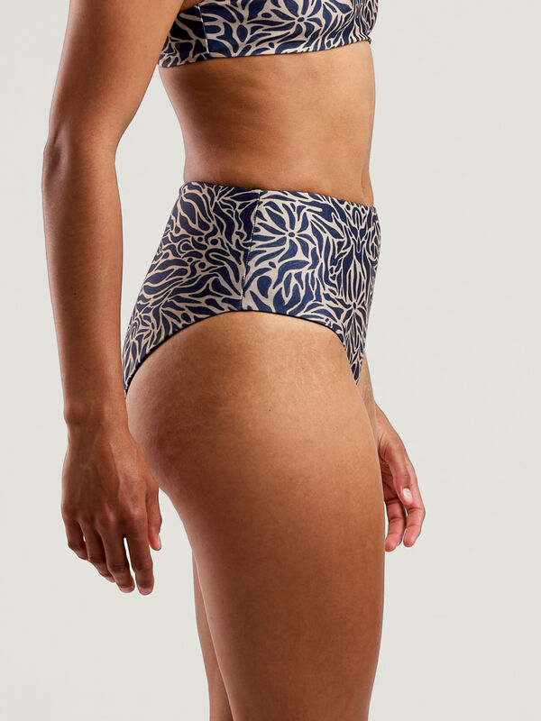Nina High Waisted Bikini Bottom, , original