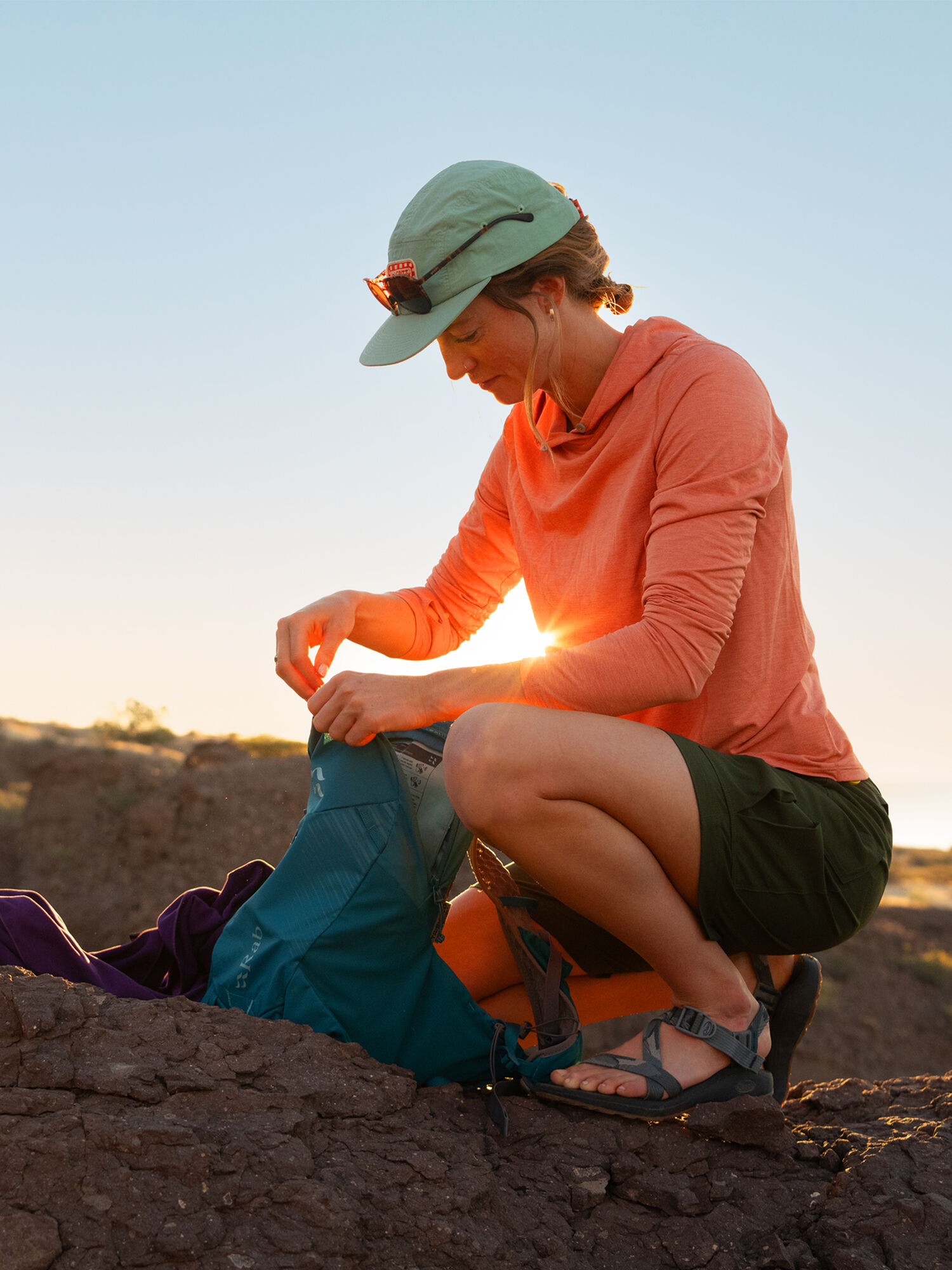 Cap Cool Sun Hoodie, , model