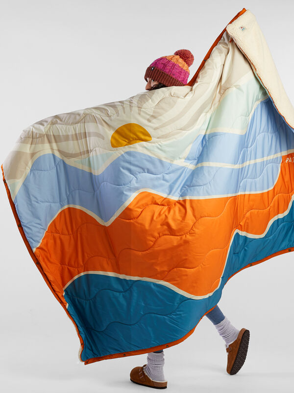 Cabin Recycled Sherpa Blanket, , original