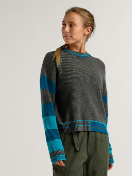 Big Sur Crew Neck Sweater &ndash; Women&rsquo;s Merino Blend Pullover