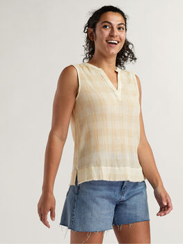 Moorea Gauze Sleeveless Top