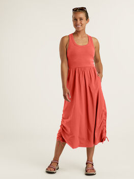 On the Move Midi Tank Dress | Women's Travel Dress
