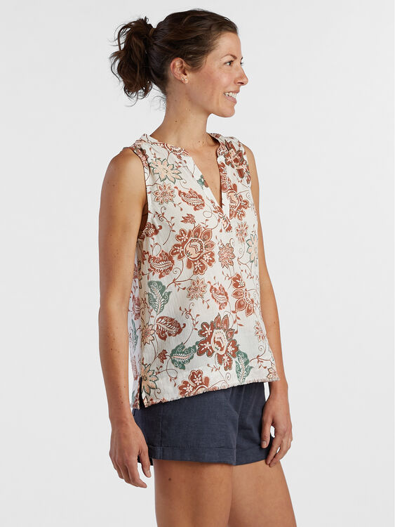 Moorea Gauze Sleeveless Top, , original