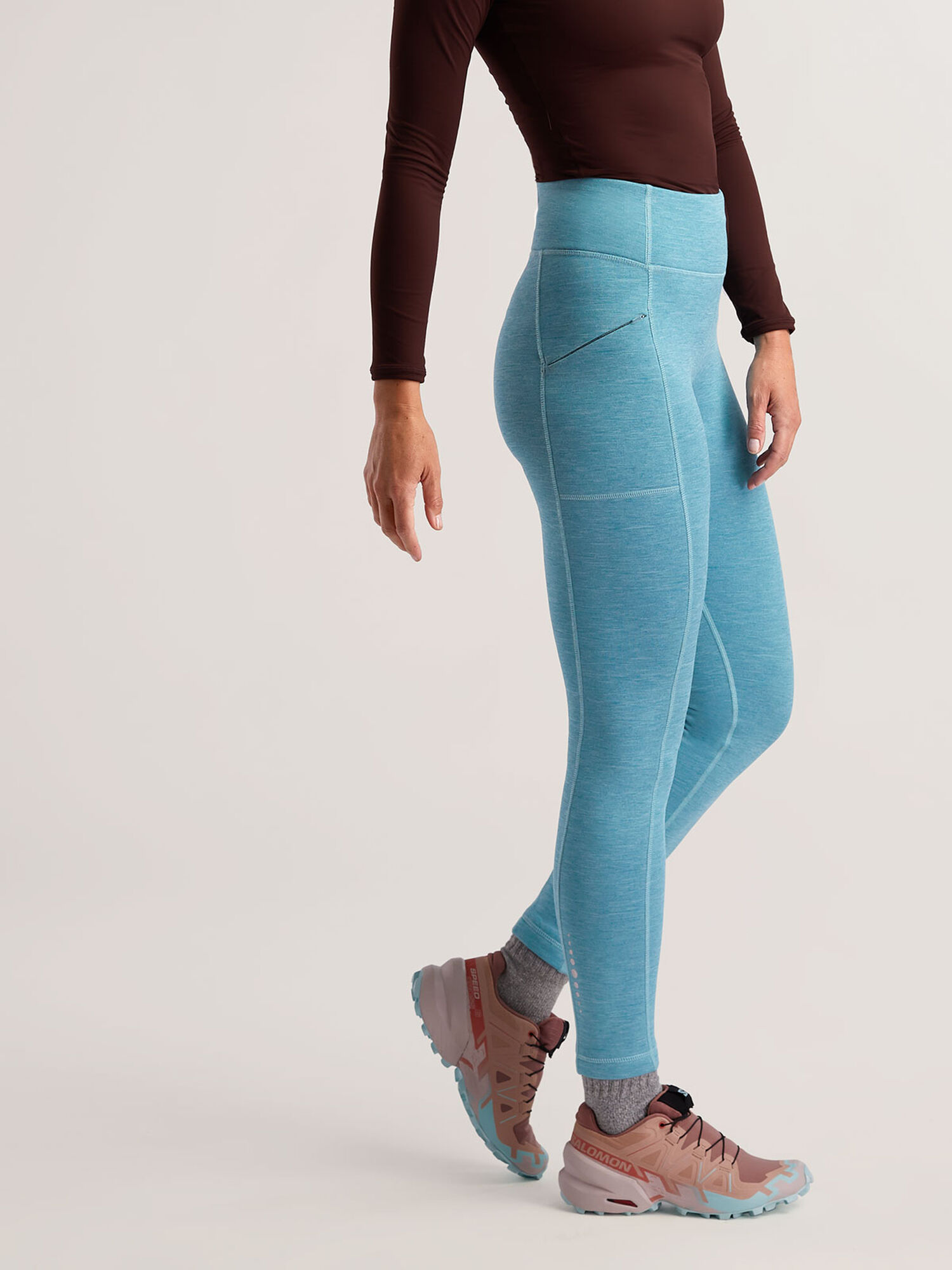 Crash Fleece Lined Tights - Long, , original