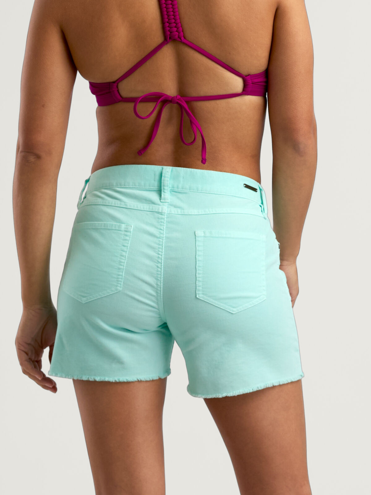 Women's Corduroy Cut Off Shorts