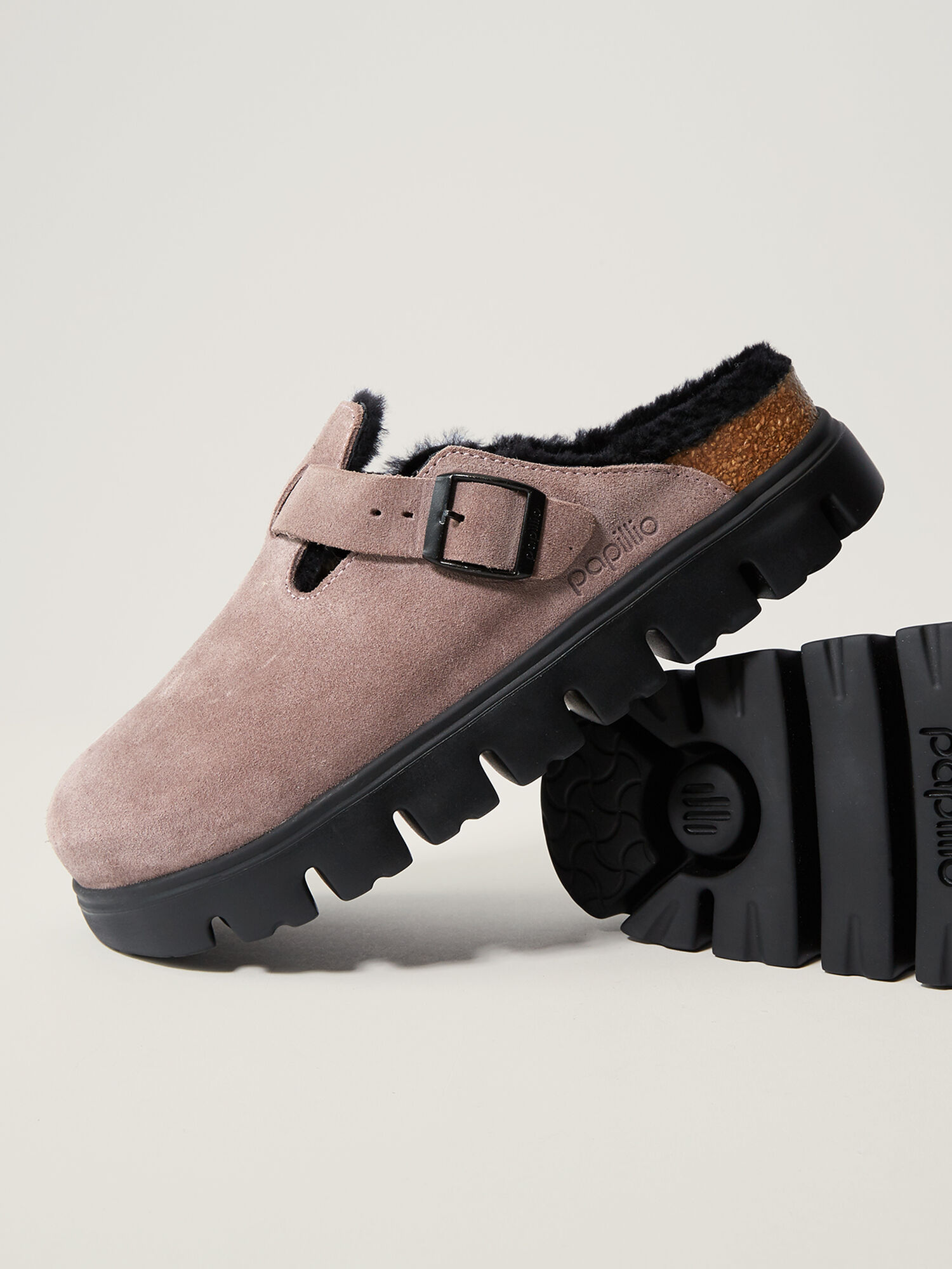 Boston Chunky Shearling Clog, , original