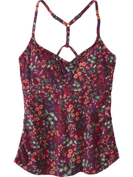 Tidal Rave Underwire Tankini Top - Floral Frenzy