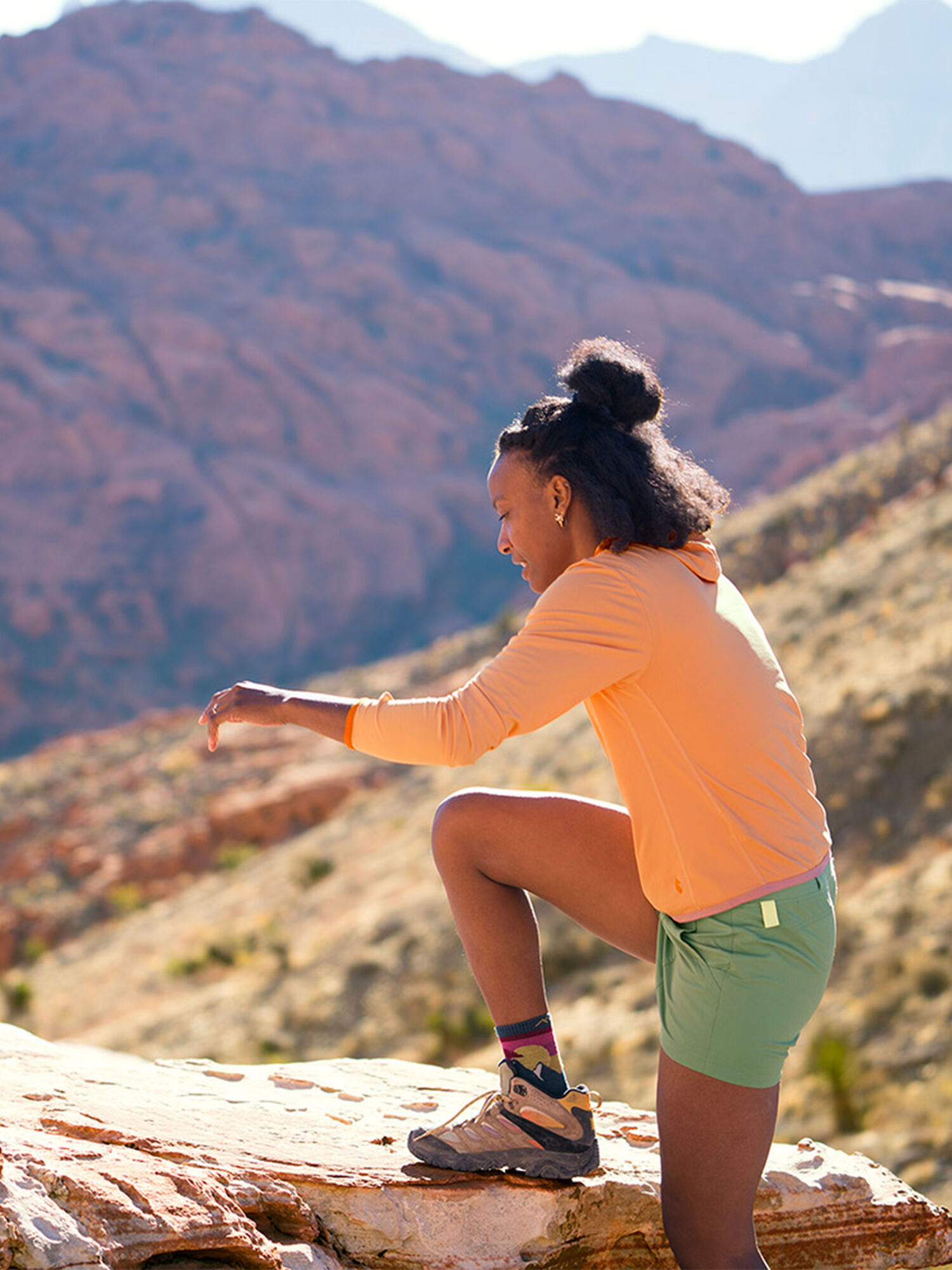 Tapasol Sun Hoodie, , model