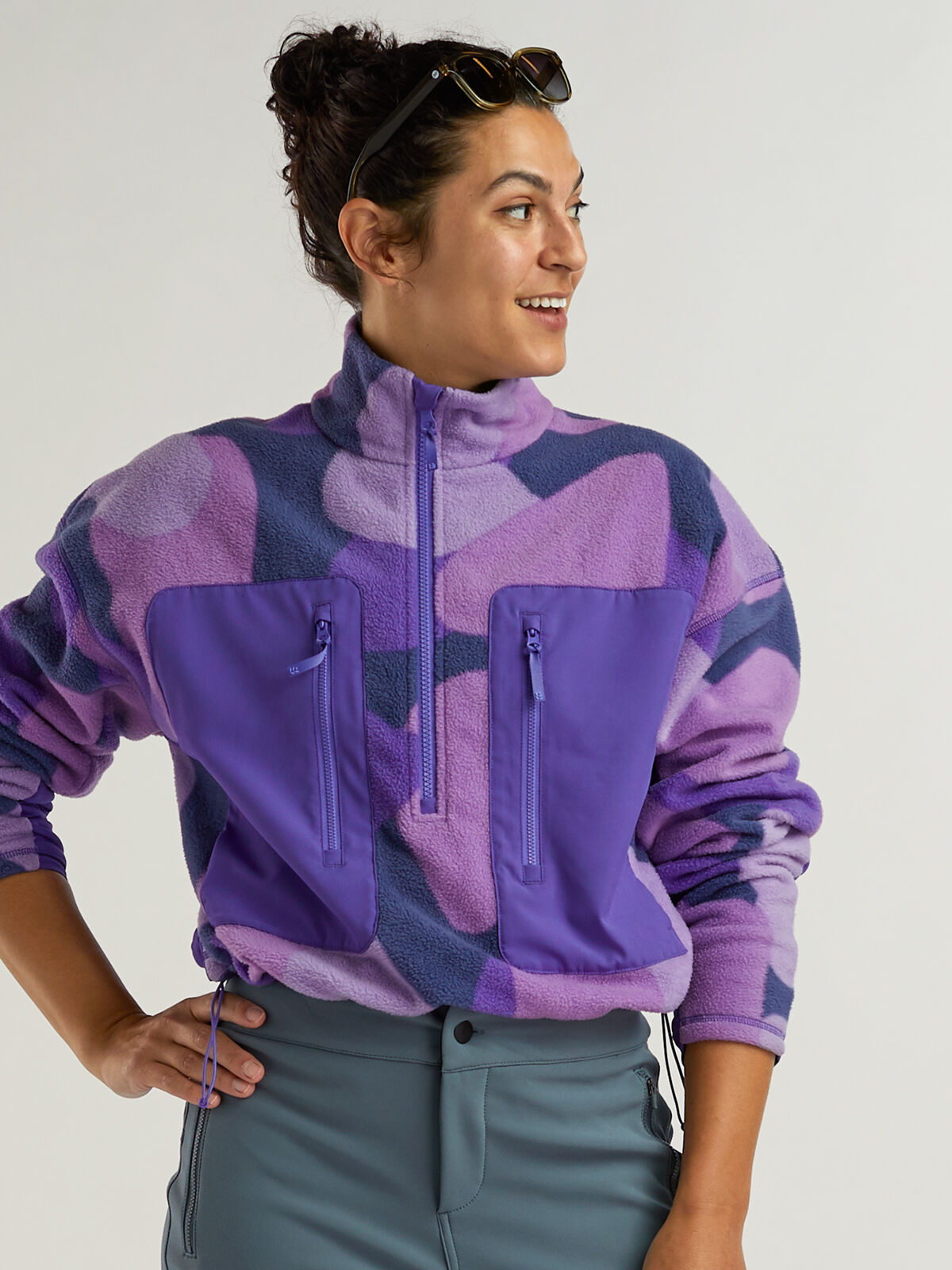 Wild Rye Danner 3/4 Zip Fleece Jacket | Title Nine