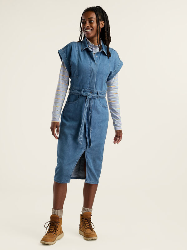 Carve Designs Franny Lightweight Denim Dress