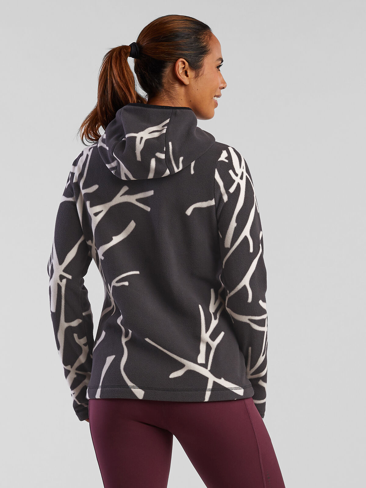 【niii様】baserange TIER HOODED WRAP Baserange / TIER HOODED WRAP ( BLACK ) | JUQUI Online