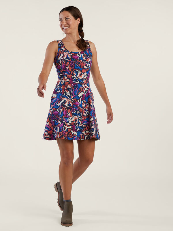 Latitude Dress, Pacific Floral Print, original