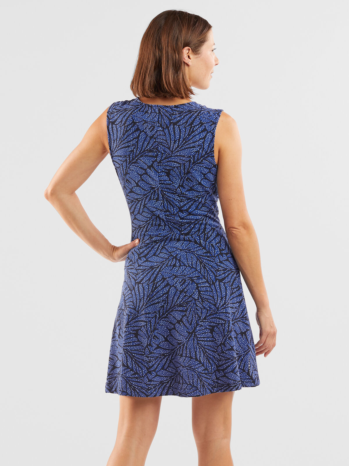 Sleeveless Dress with Pockets: On the Rocks | Title Nine