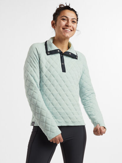 Power Up Quilted Snap Pullover: Image 5