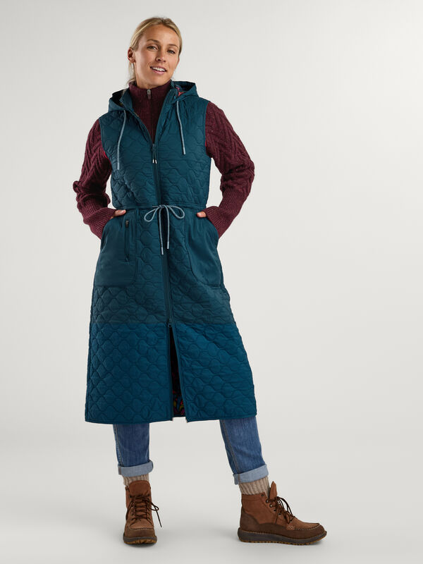 Pinyon Quilted Midi Dress | Women's Warm Dress