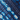 Impossible Bikini Top - Kanoko Shibori, Blueberry, swatch