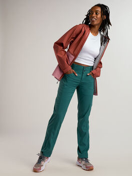 Hiking Pants Women: Recycled Clamber 35" inseam