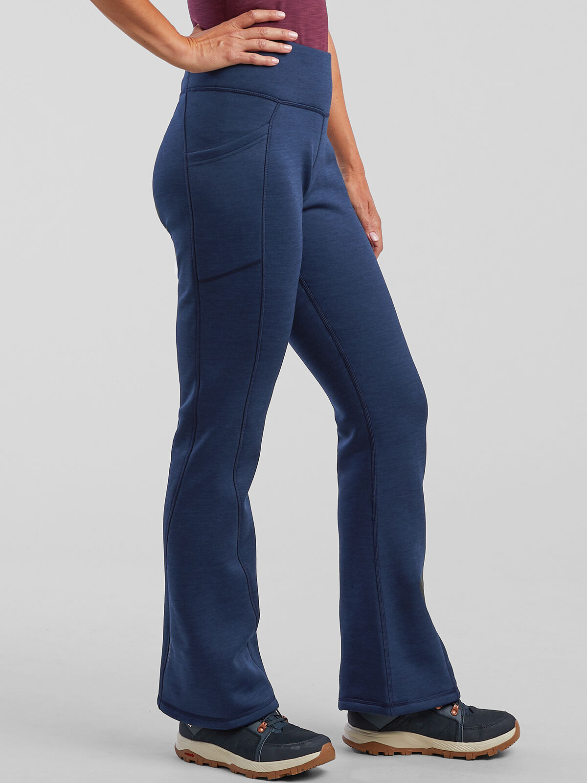 Fleece Lined Bootcut Pants Crash Petite Title Nine