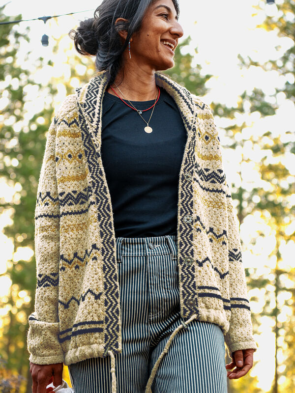 prAna Northwoods Open Front Cardigan Car Camp Sweater
