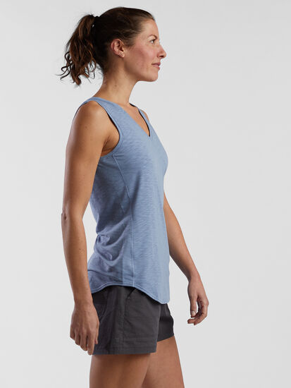 Henerala V Neck Tank - Solid, , original