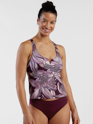 Aria Tankini Top - Magnolia