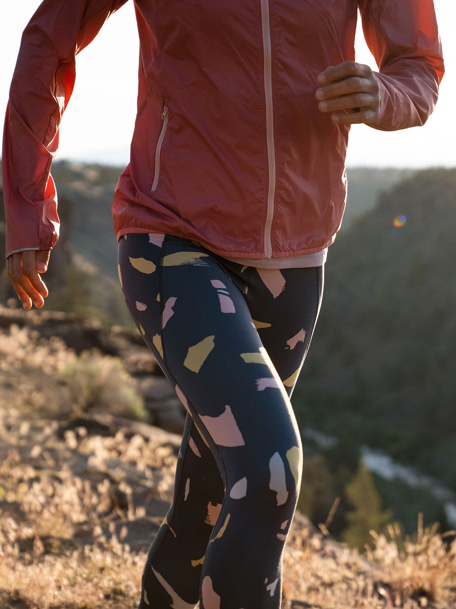 Mad Dash Reversible Running Crop - Rhythm, , original