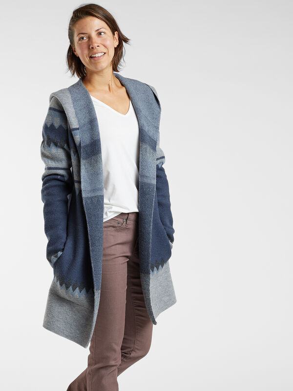The Stevie Long Sweater - Placed Print, , model
