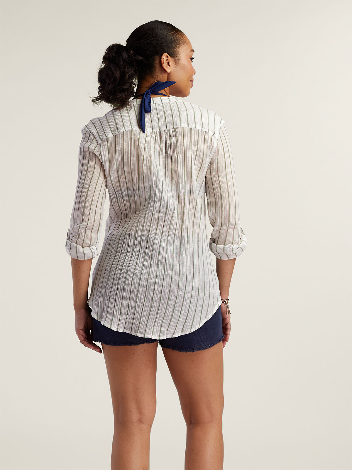 Carve Designs Moorea Gauze Cover-Up Tunic Top