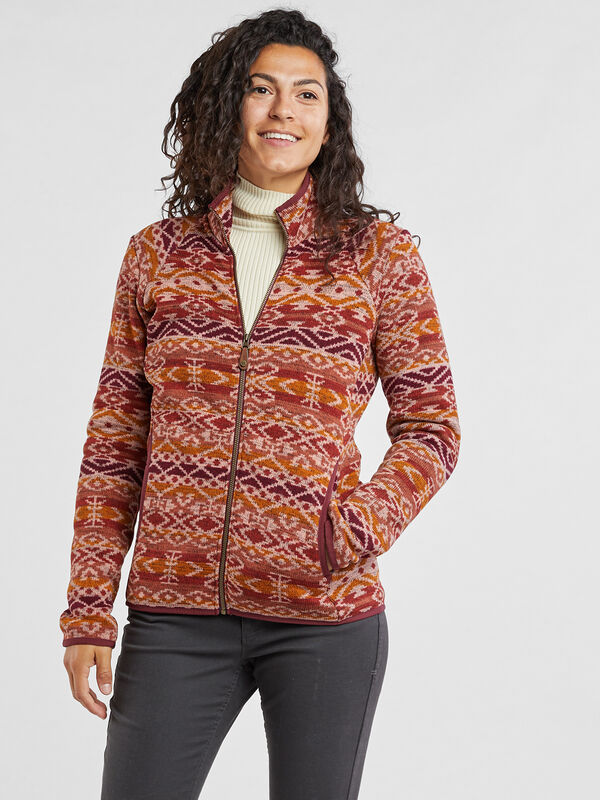 Bring It Full Zip Fleece Jacket, , model