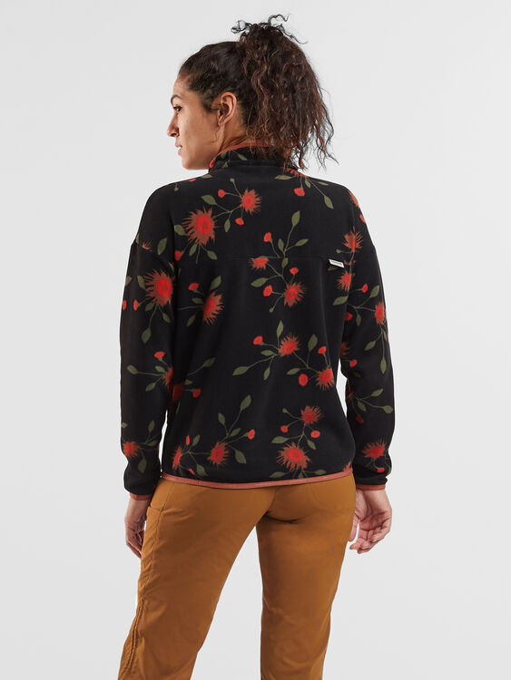 Floral Zip Up Fleece Womens | Unicorn Jacket: Nine Title