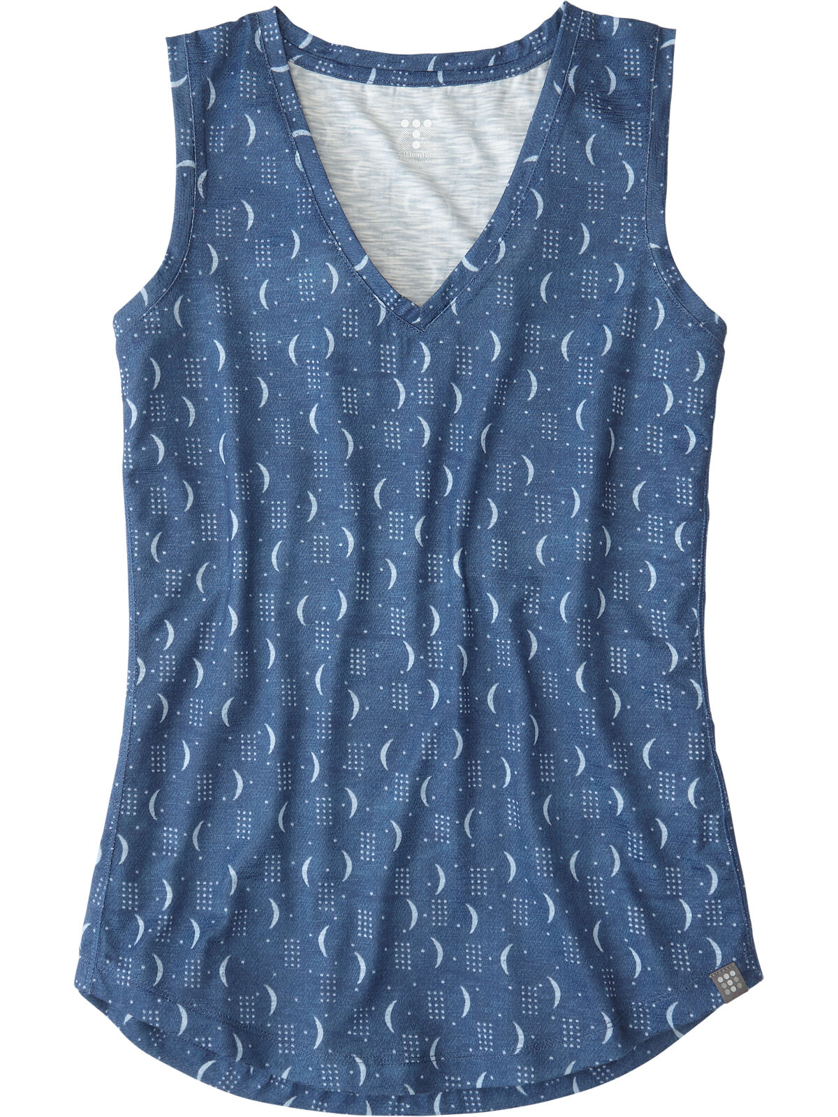 V-Neck Tank Top Womens Matahari Moon Dot | Title Nine