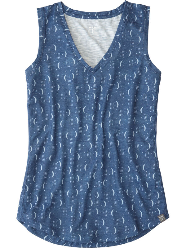 Henerala V-Neck Tank Top - Moon Dot, , original