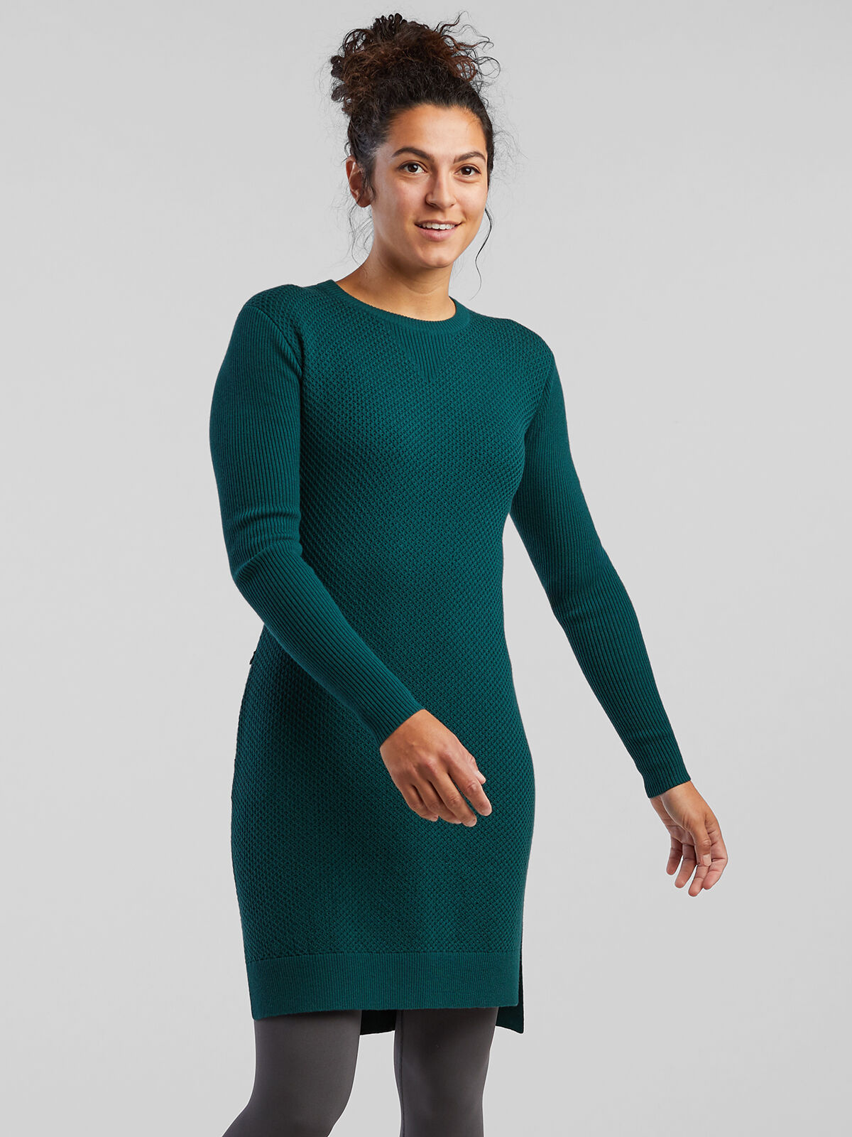 Waffle knit dress shop
