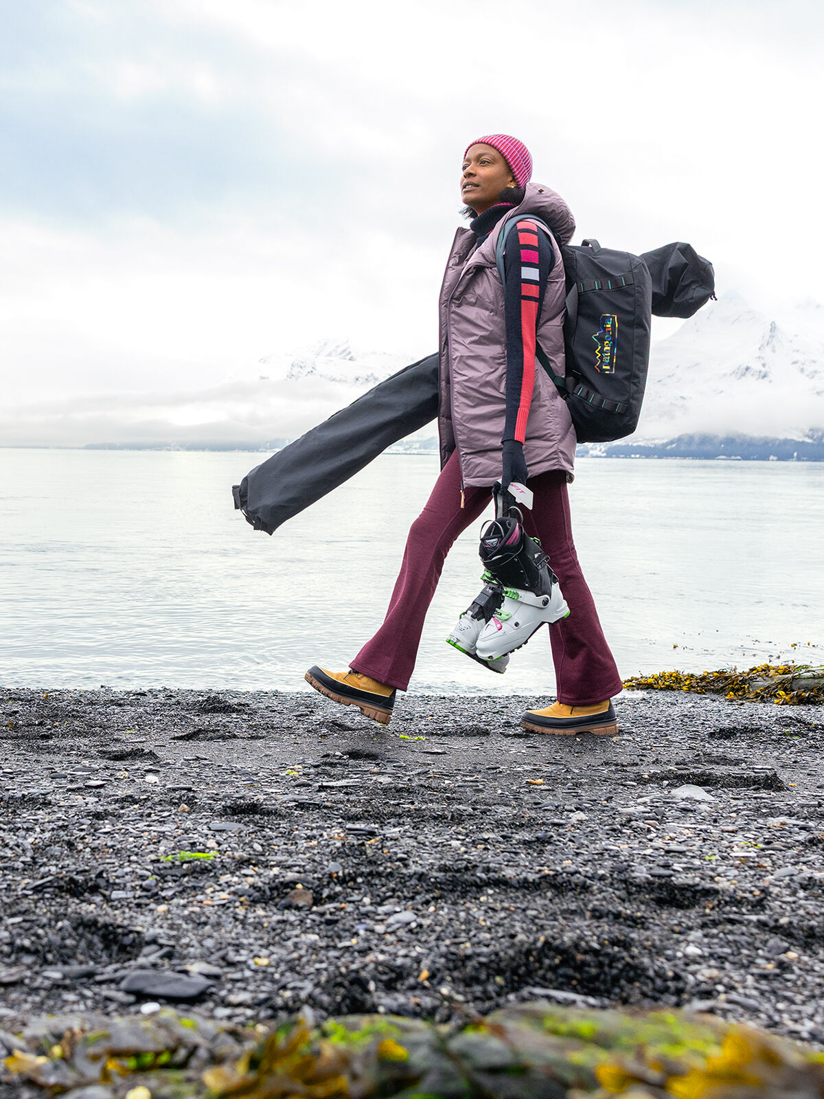 Indyeva Insulated Long Vest: Fortuitous | Title Nine