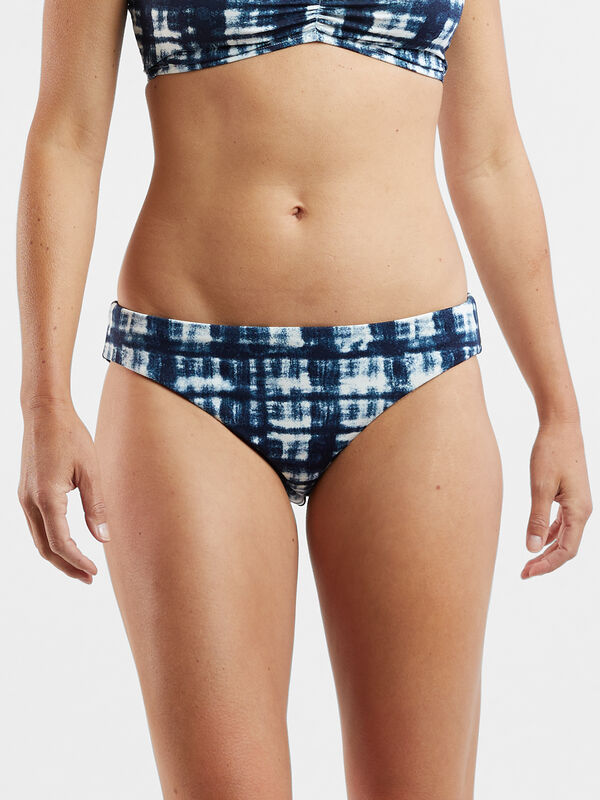 Tidal Reversible Bikini Bottom - Navy Tie Dye, , original