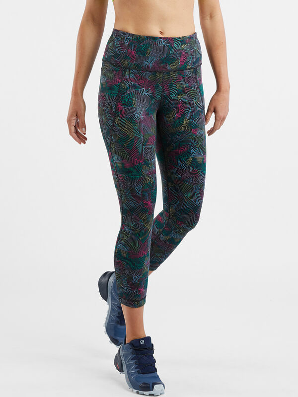 Mad Dash Reversible Crop Tights - Rainbow Renegade, , original