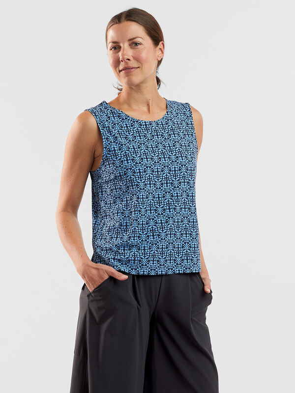 Round Trip Pocket Tank Top - Turkish Delight, , original