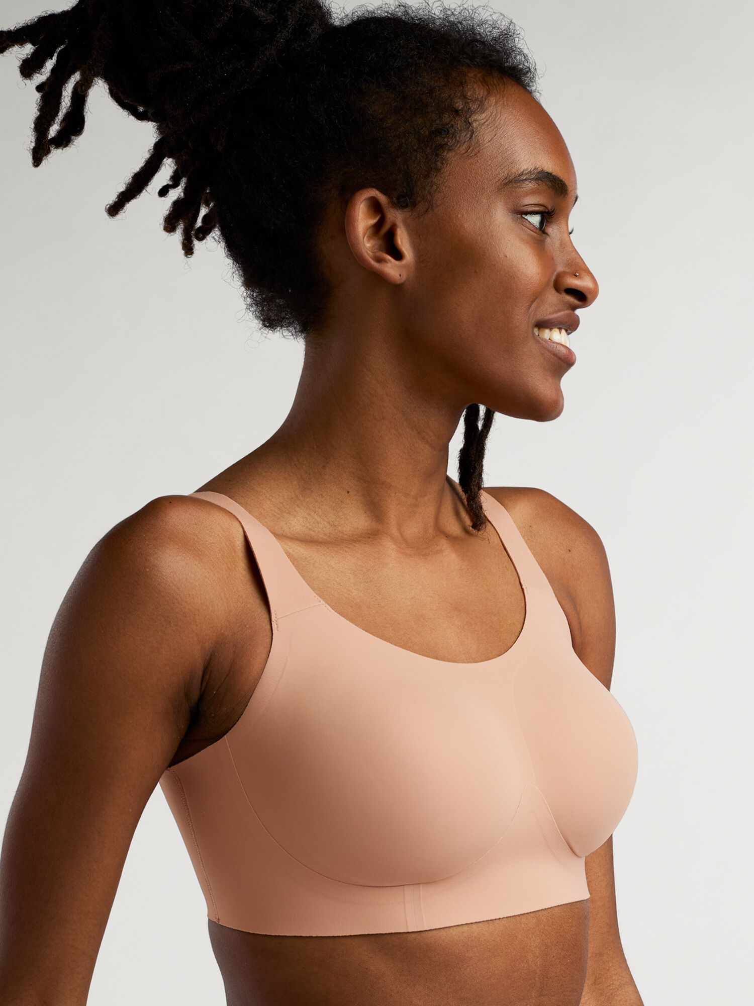 Structured Scoop Bra, , original