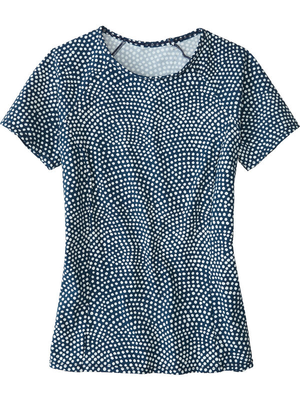 Block Out Short Sleeve Rash Guard - Twin Tiles, , original