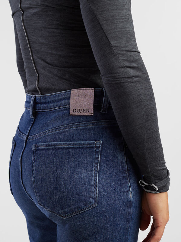 Defroster Performance Fleece-Lined Straight Jeans, , original