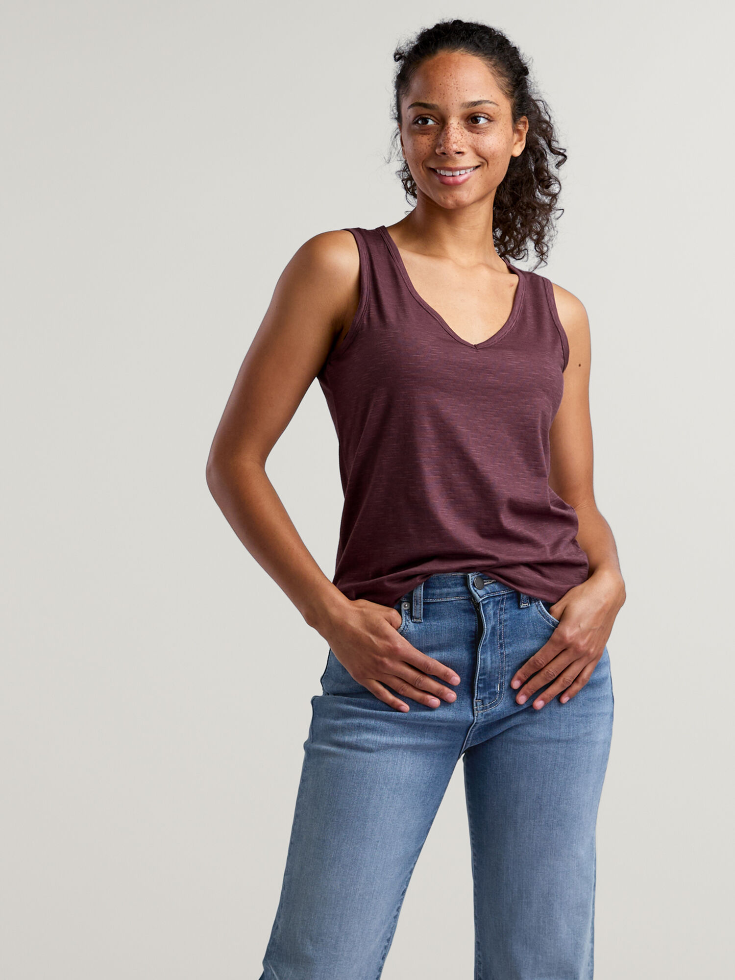Samba V Neck Tank Top, , original