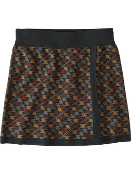 That's A Wrap Skirt - Houndstooth
