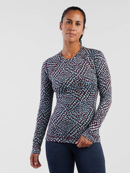 Smartwool Base Layer Wonder Woman Top - Print