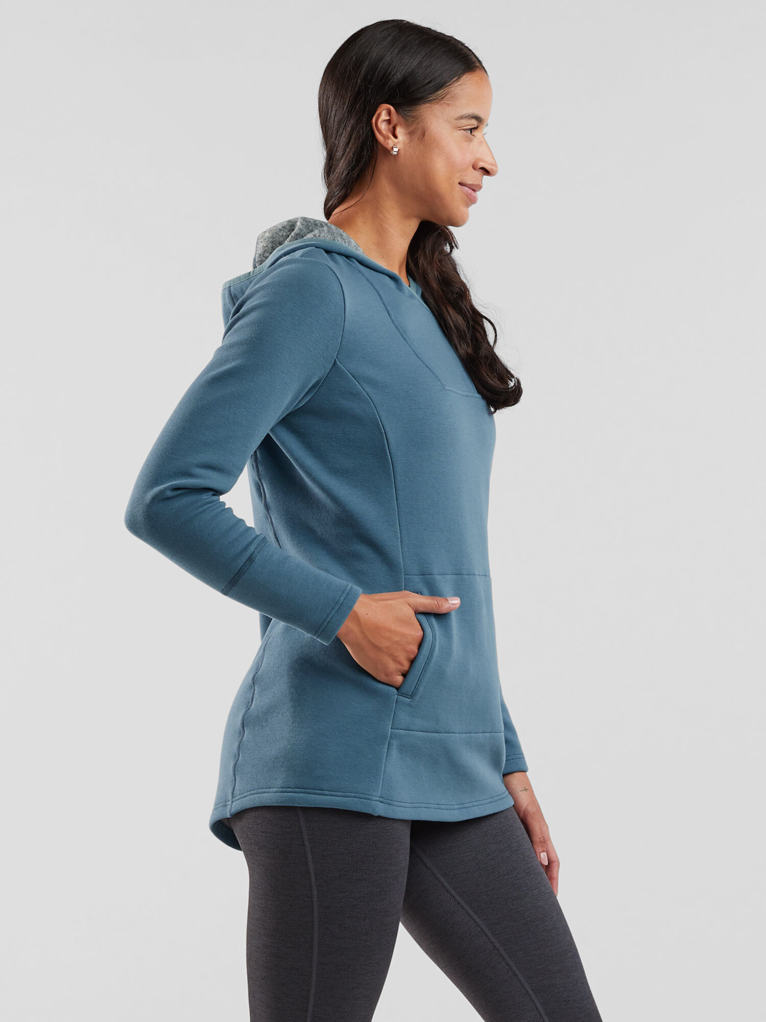 Womens Tunic Sweatshirt Mighty | Title Nine