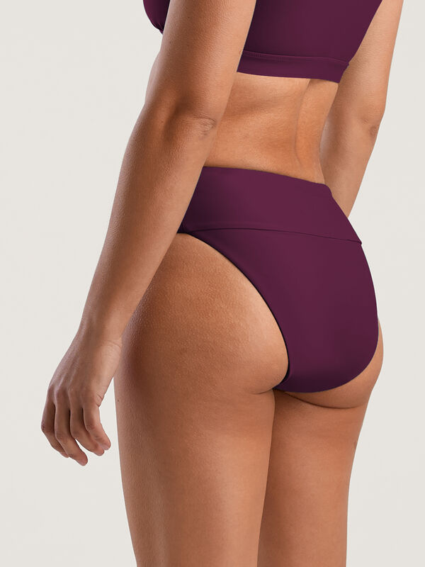 Left Coast Pocket Bikini Bottom - Solid