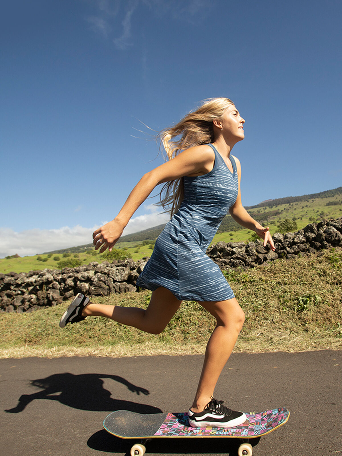 H*a様 【タグ付】BRIEFING MS RAMIE DRESS SHORT Amelia Short Sleeve Dress - Aquifer Wave | Title Nine